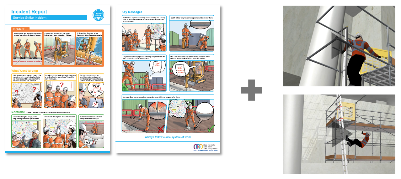 Thames Water illustrated Lessons Learnt incident report