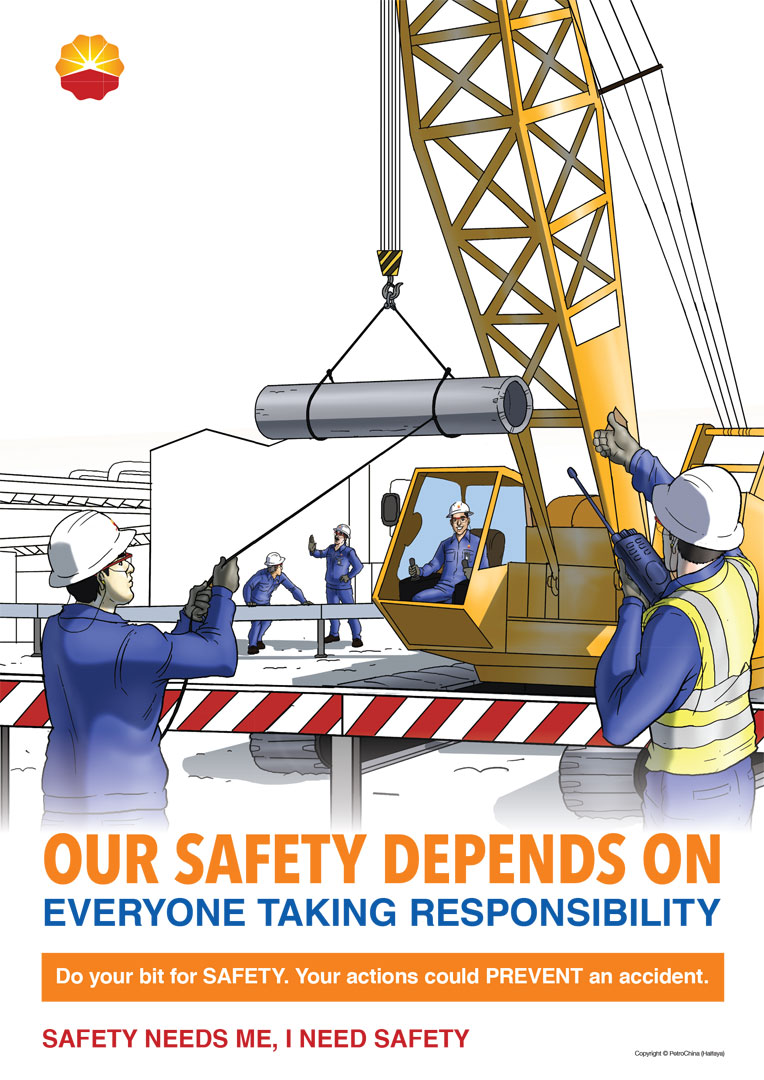 PetroChina safety & motivational poster 5